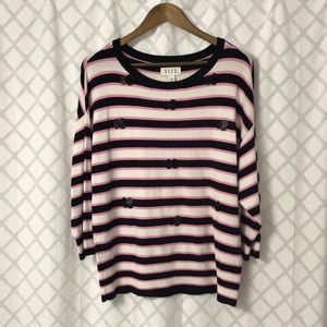 Elle Striped Sweater